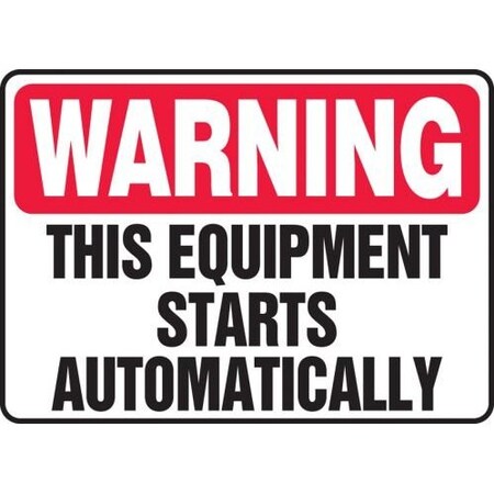 WARNING SAFETY SIGN THIS EQUIPMENT MEQM308VP